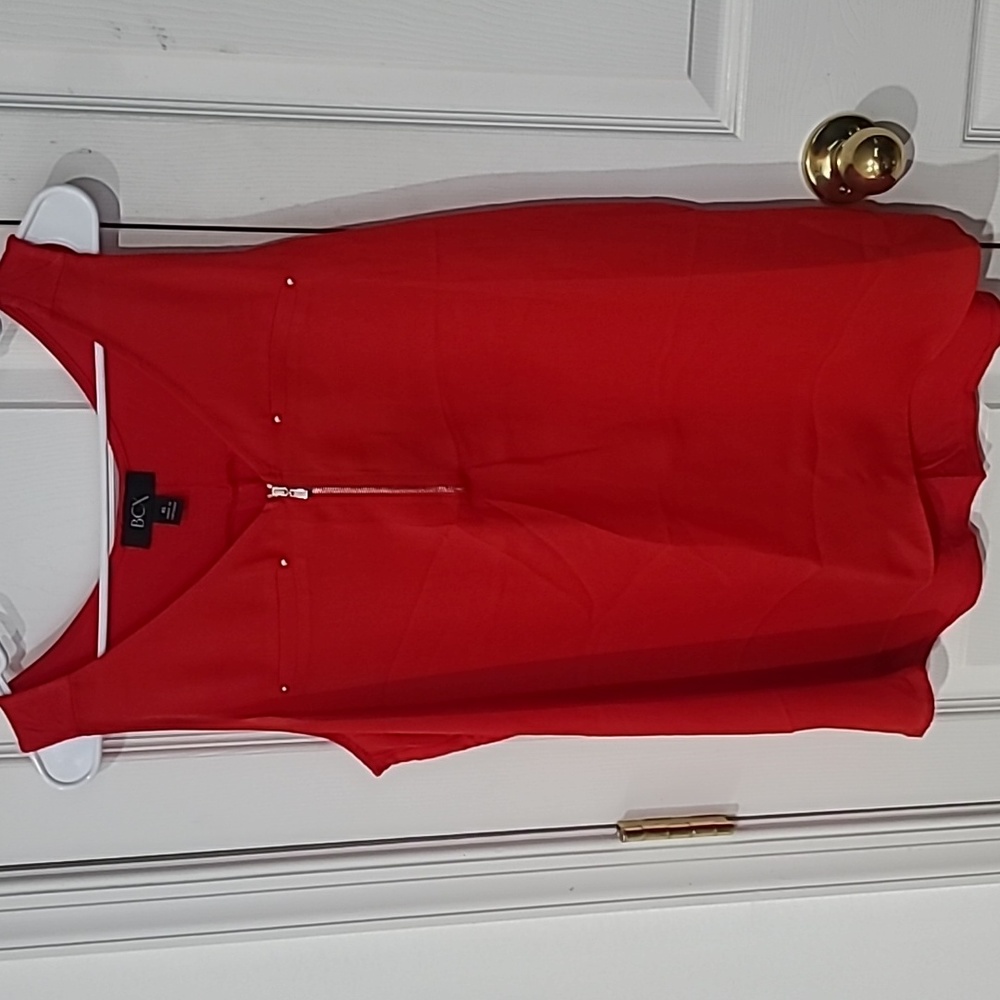 Bcx red tank top
